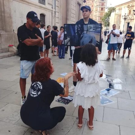 Acto en Valencia por las víctimas del Holocausto Animal
