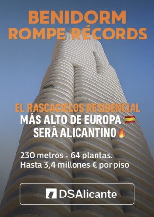 Benidorm construirá el rascacielos residencial más alto de Europa 230 metros y lujo frente al mar