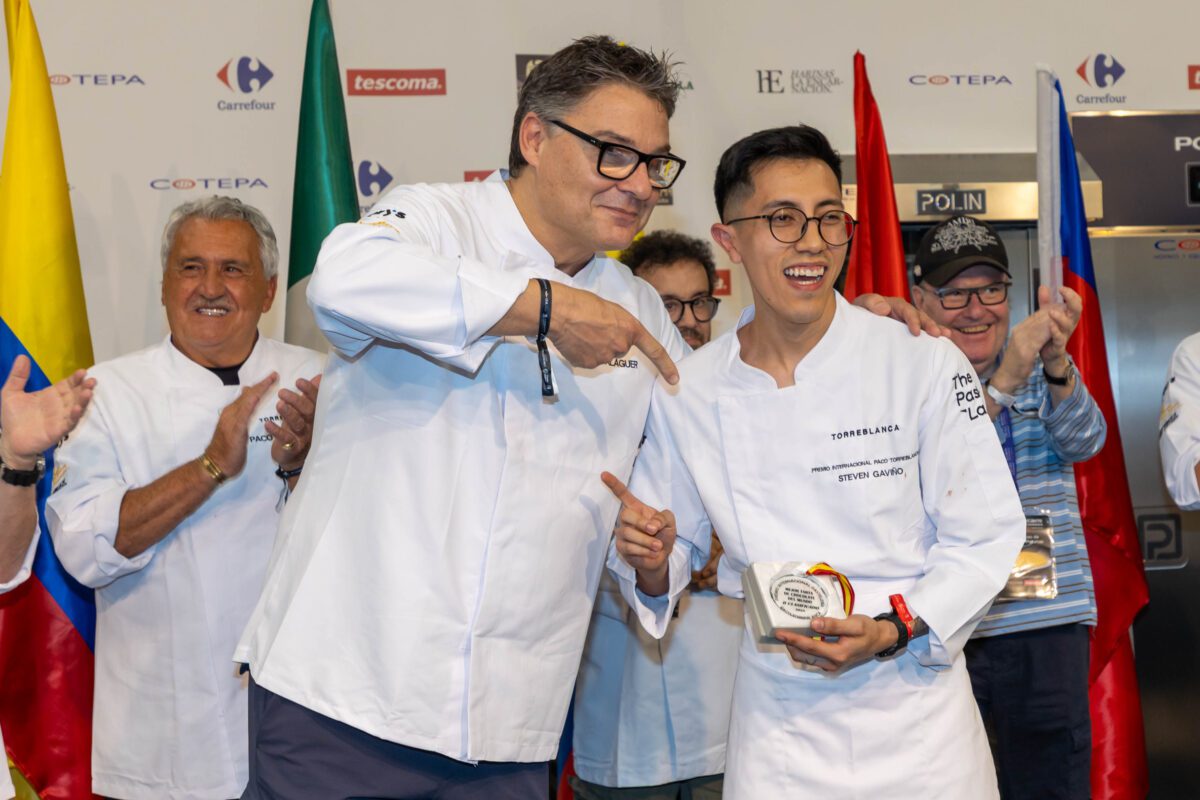Chayma Boutkabout ganadora de la Mejor Tarta del Mundo en la II edición del Premio Internacional de Alta Pastelería Paco Torreblanca 