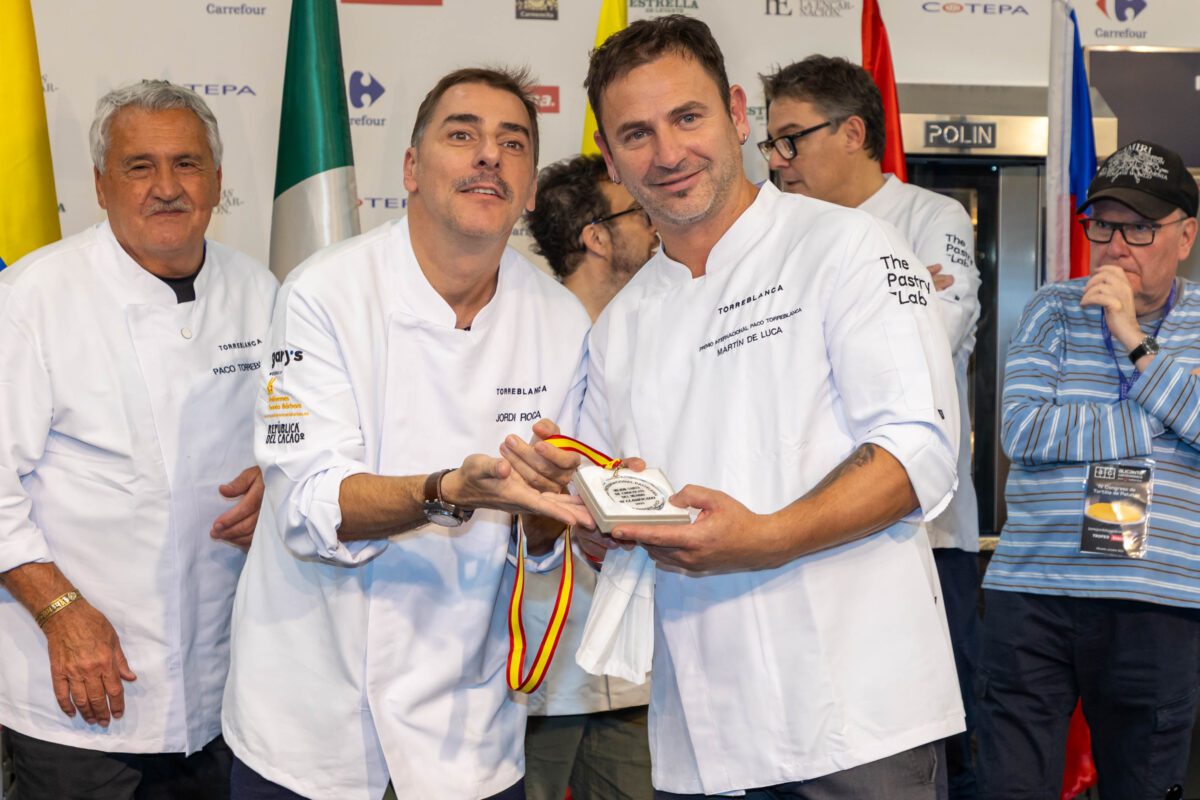 Chayma Boutkabout ganadora de la Mejor Tarta del Mundo en la II edición del Premio Internacional de Alta Pastelería Paco Torreblanca 