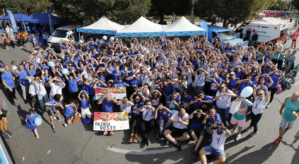 El evento ‘Valencia contra el Cáncer’ vuelve a contar con hidratación sostenible gracias a Aquaservice
