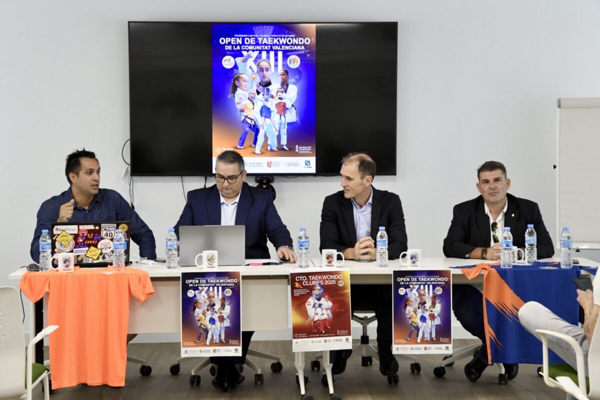 La FTCV presenta el Open Internacional de Taekwondo de la Comunitat Valenciana