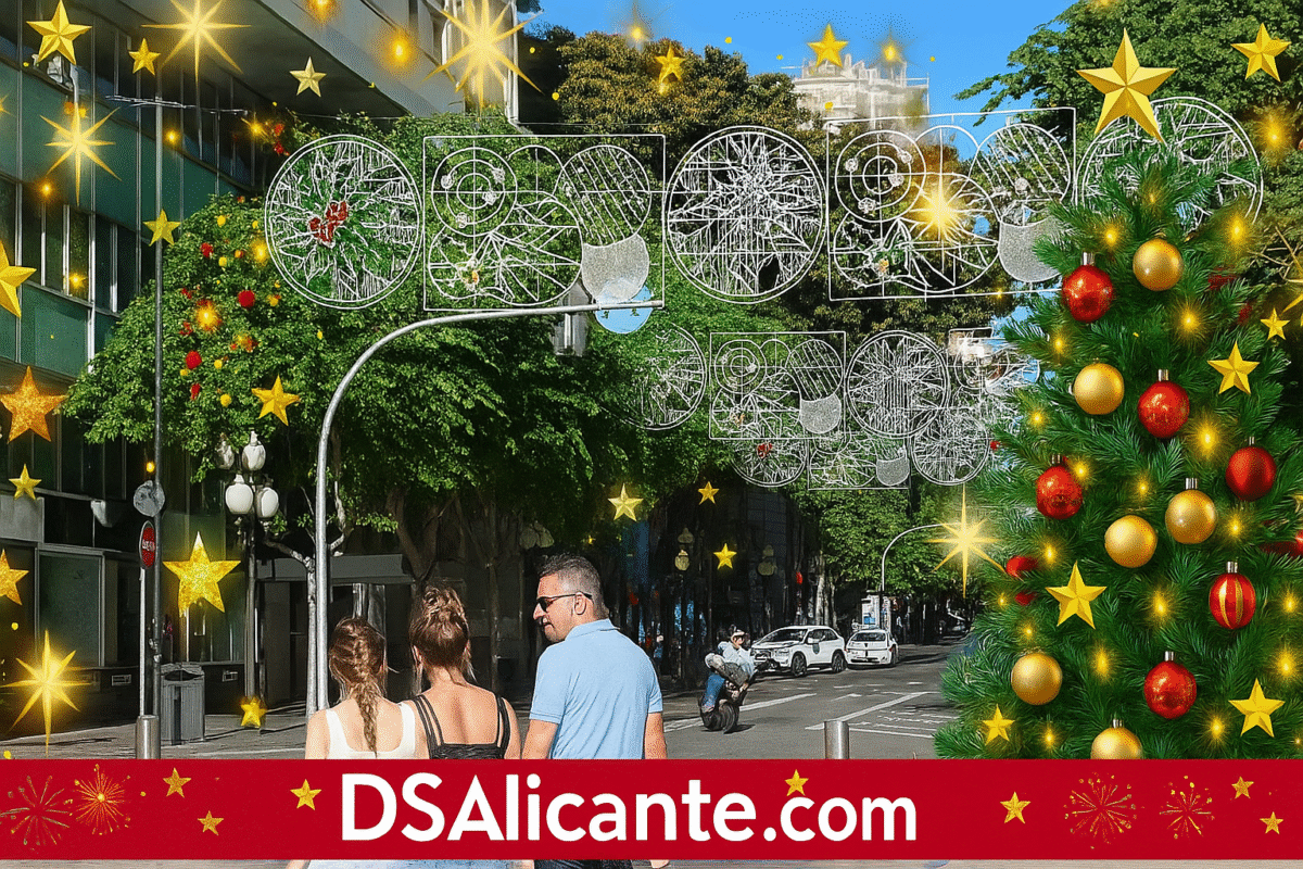 Alicante da la bienvenida a la Navidad fecha del encendido de luces y del Belén gigante
