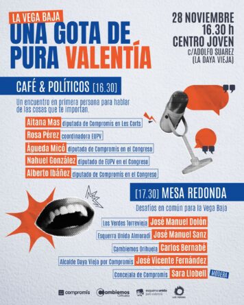 Compromís se cita con las formaciones de izquierda en la Vega Baja para construir una alternativa a los gobiernos del PP y Vox