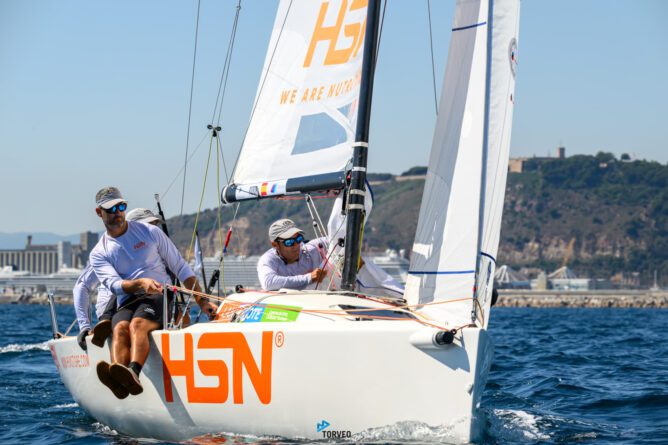 HSN Sailing Team afronta el 3 evento de las Barcelona Winter Series como líder provisional.