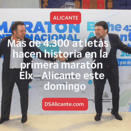 Más de 4.300 atletas hacen historia en la primera maratón Elx–Alicante este domingo