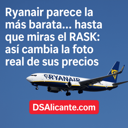 Ryanair parece la más barata… hasta que miras el RASK: así cambia la foto real de sus precios