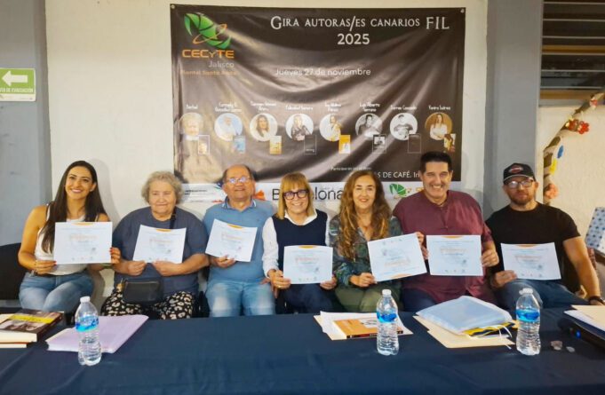 Autoras/es canarios cierran el Stand de España en la FIL de Guadalajara