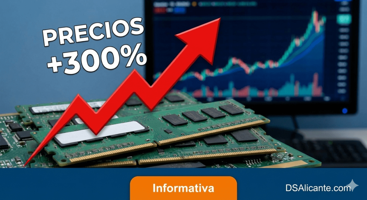 Crisis de la RAM por qué el componente más común de tus dispositivos se ha encarecido hasta un 300%