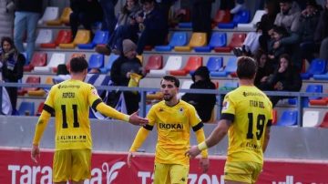 El Hércules rescata un punto de oro en Tarazona y encadena su tercer empate consecutivo