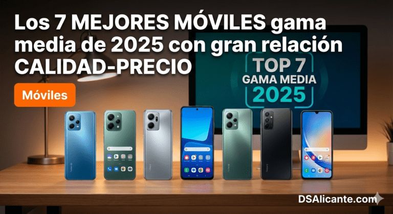 Los mejores móviles de gama media de 2026