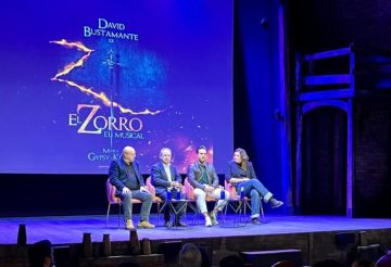 David Bustamante se viste de El Zorro en un musical de acción, aventuras y seducción