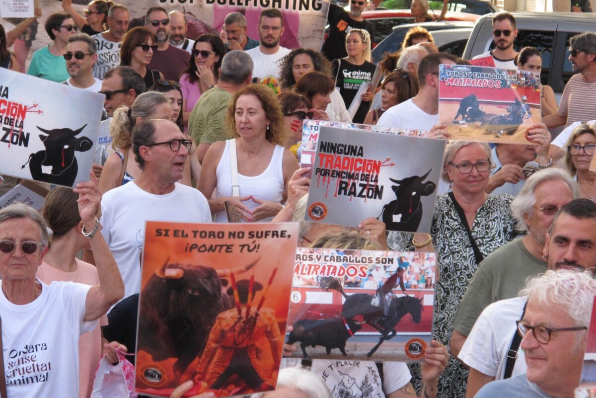 Llamamiento en la Marina Alta contra las corridas de toros 