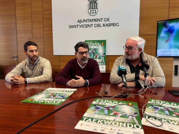 San Vicente del Raspeig se convierte en el epicentro nacional del Taekwondo: Más de mil deportistas buscan la gloria en el Pabellón El Sequet