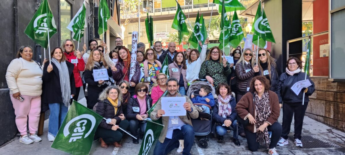 CSIF mantendrá las movilizaciones si no se solucionan los problemas de los trabajadores de las residencias de la Conselleria de Servicios Sociales