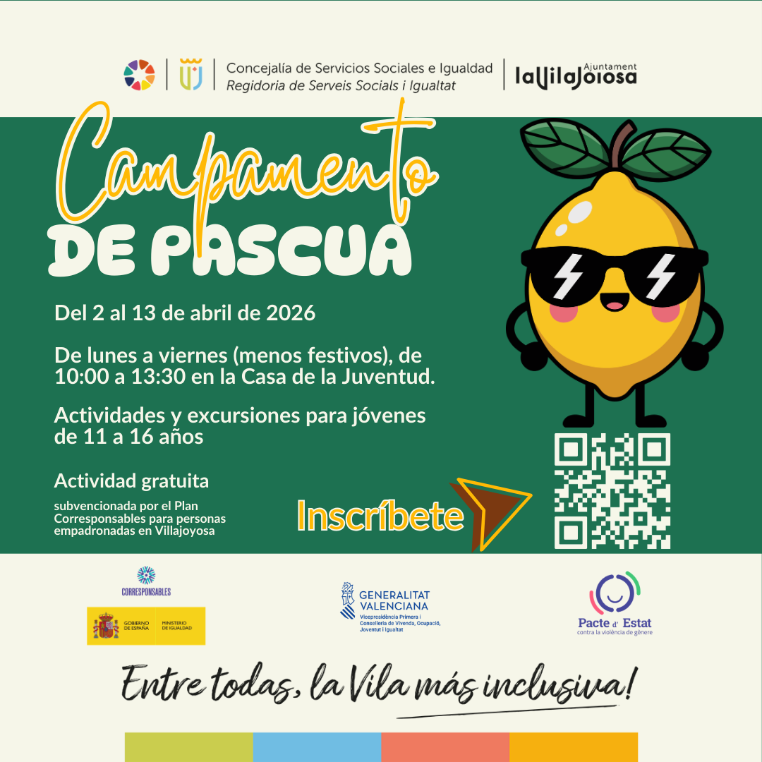 Villajoyosa organiza el segundo Campamento Urbano de Pascua para adolescentes