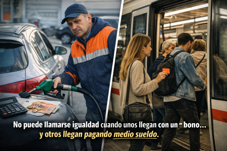 Trabajar empobrece: miles de españoles destinan hasta medio sueldo solo para poder acudir a su empleo