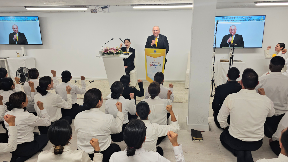 Lo que empezó con unos pocos en 2017 hoy supera los 500 Shincheonji lo celebra en Madrid