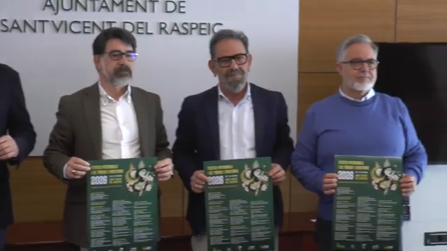 Presentan las Fiestas de Moros y Cristianos 2026 en San Vicente del Raspeig con un histórico cambio de ubicación del castillo