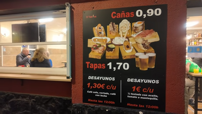 Tapas en Alicante