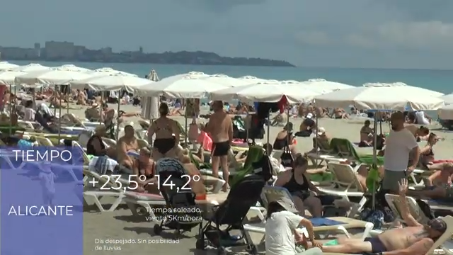 La brisa marina suaviza el calor en Alicante, pero la provincia supera los 30 grados