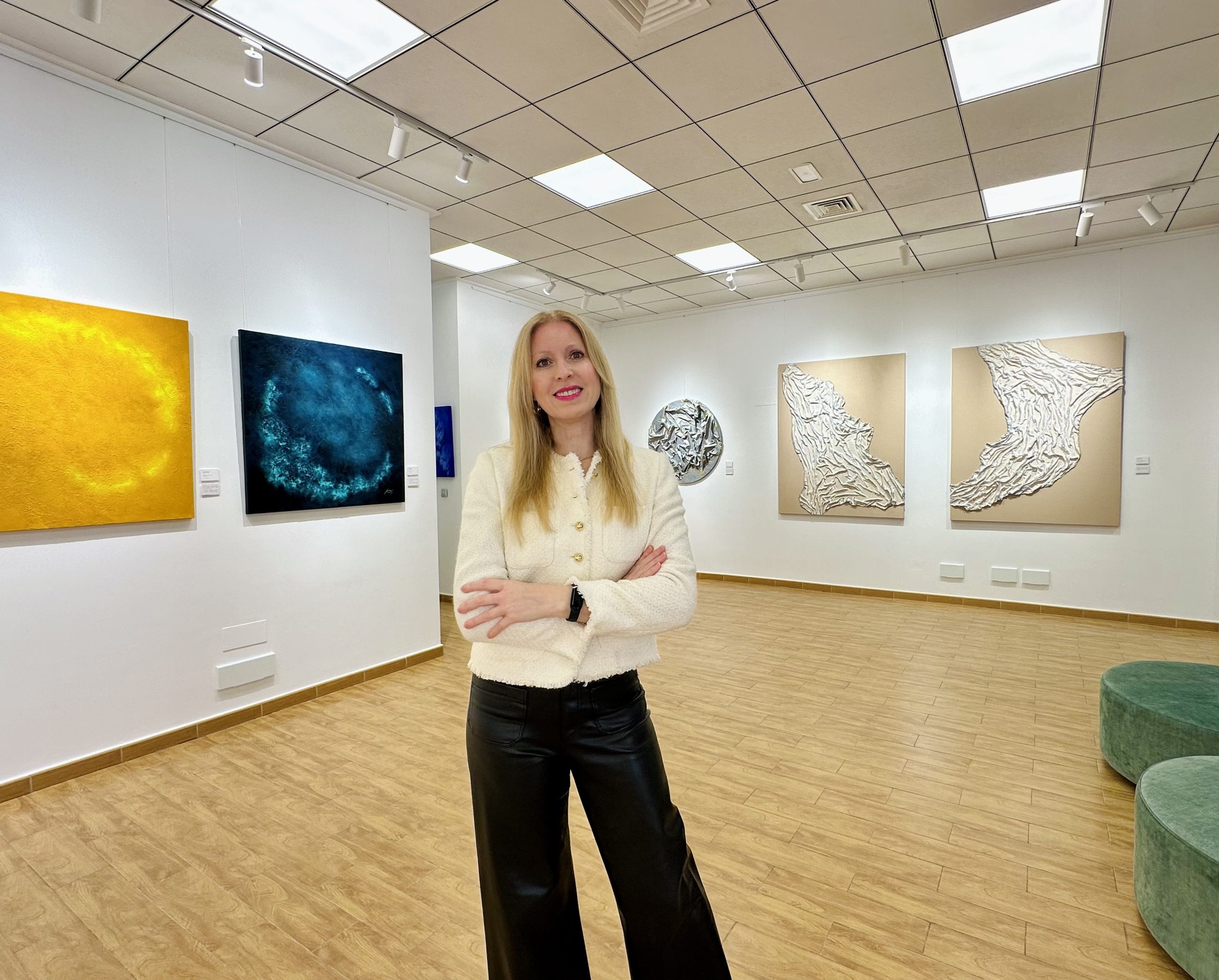 Encuentros empresariales en la galería de arte Mariam Cremades estrategia, cultura y coleccionismo