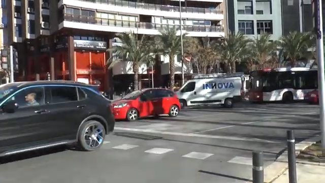 Control de velocidad de la DGT en carretera de Alicante