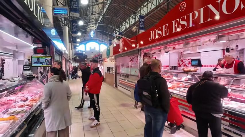 Mercado Central de Alicante interior pescadería