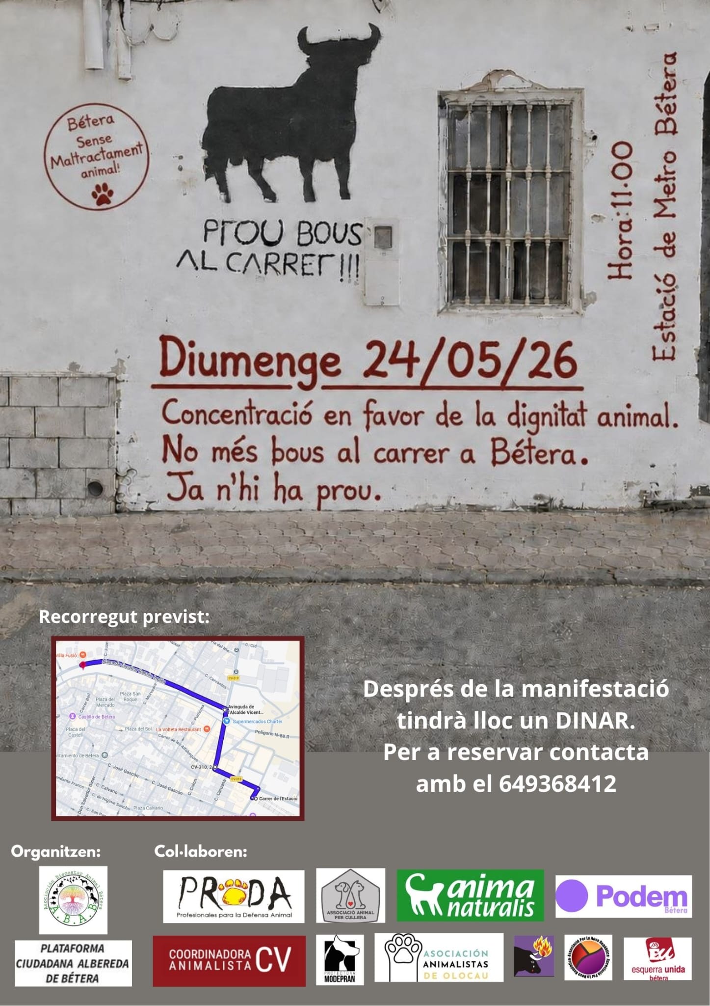 Absuelto un taurino de Albal tras comprometerse a dejarme en paz