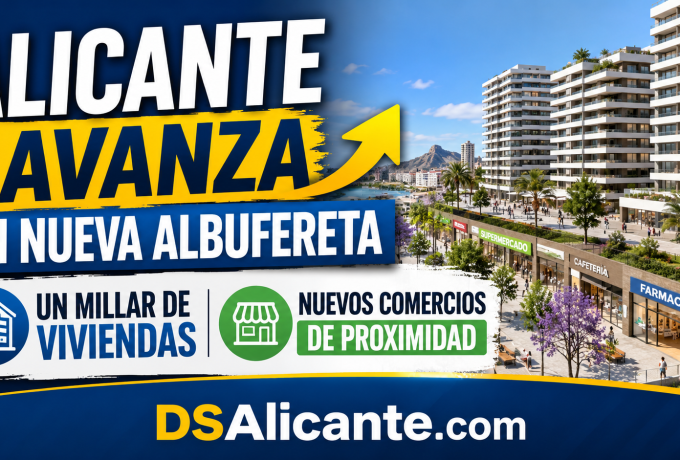 Alicante avanza en Nueva Albufereta con un millar de viviendas previstas