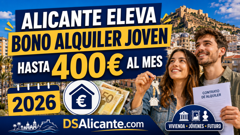 Ayudas alquiler joven Alicante 2026