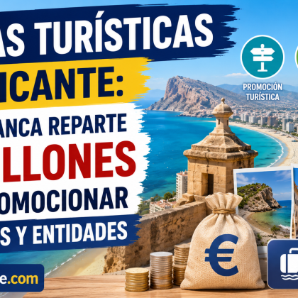 Ayudas turísticas Costa Blanca Alicante