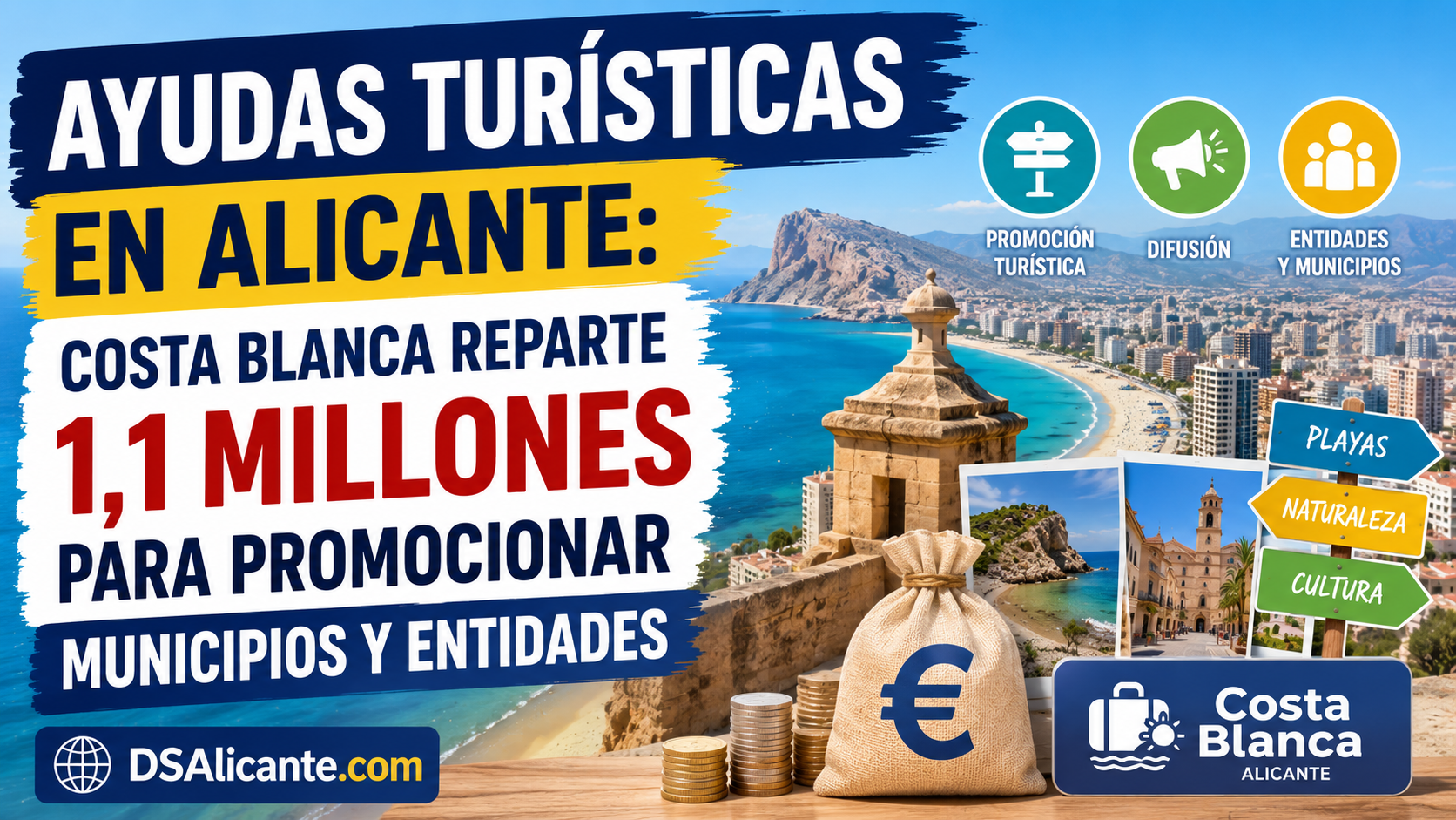 Ayudas turísticas Costa Blanca Alicante