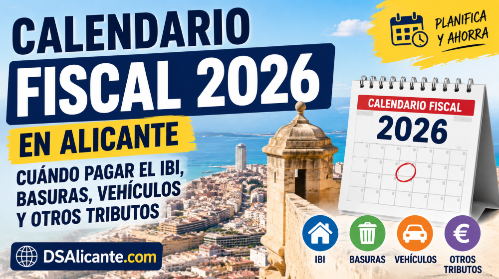 Calendario fiscal Alicante 2026