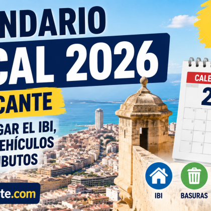 Calendario fiscal Alicante 2026