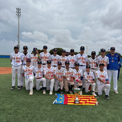 La Comunidad Valenciana conquista el Campeonato de España de Béisbol Sub-15