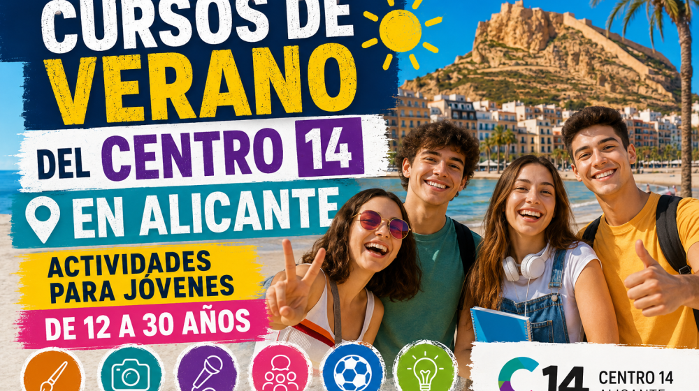 Cursos verano Centro 14 Alicante 2026