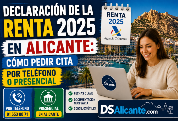 Declaración de la Renta 2025 en Alicante