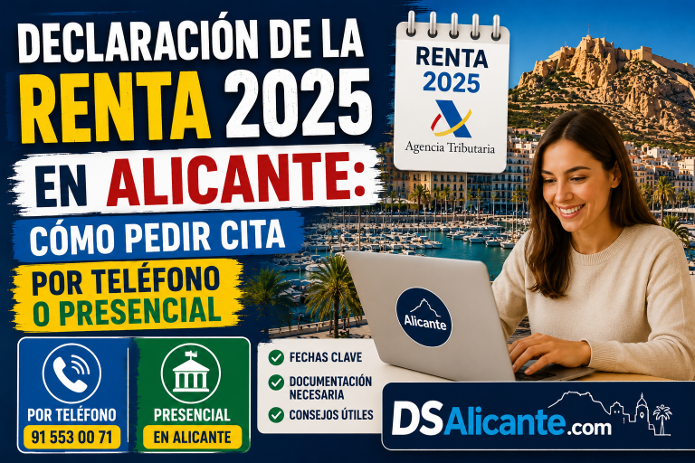 Declaración de la Renta 2025 en Alicante