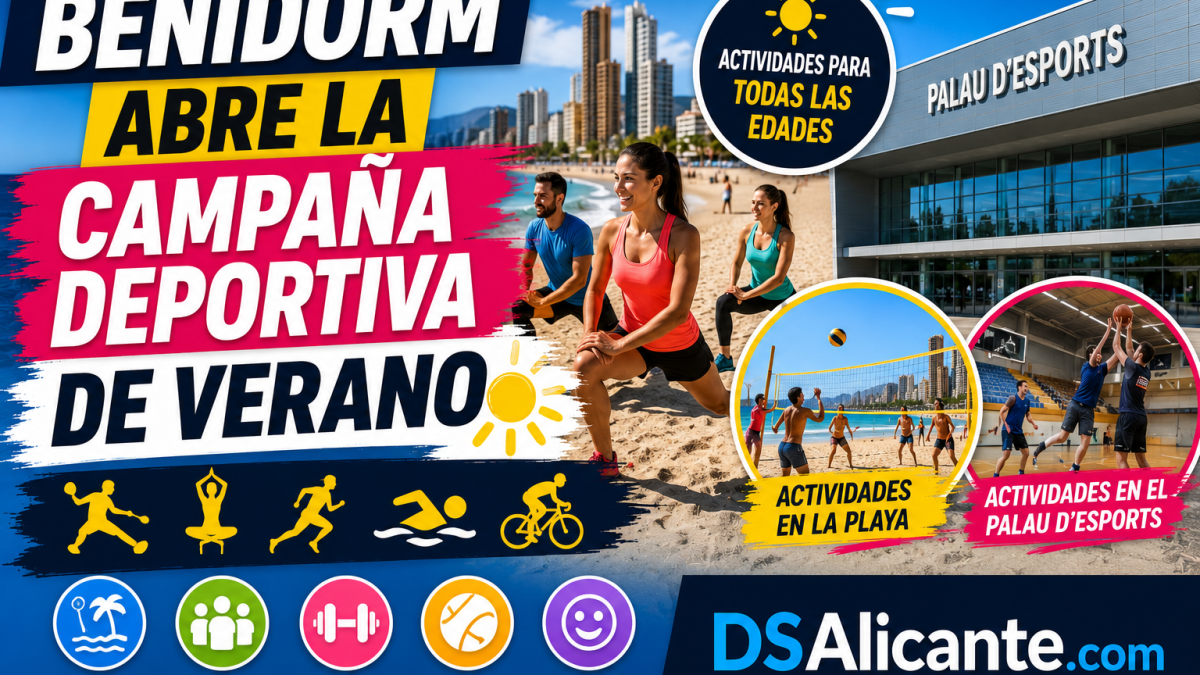 Deportes de verano en Benidorm 2026