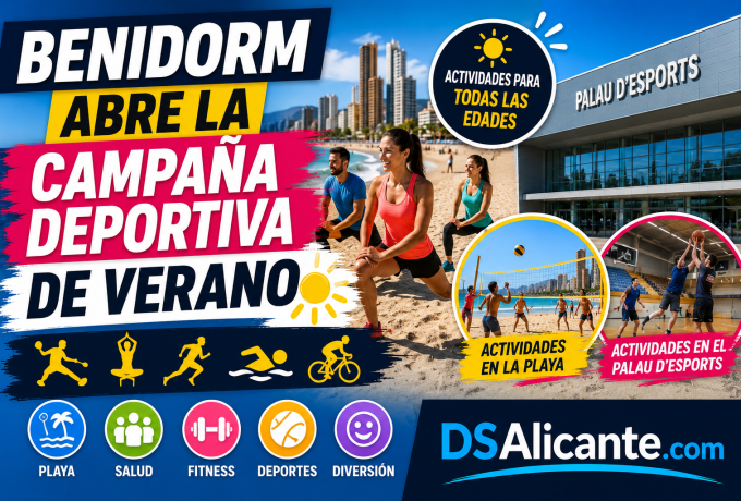 Deportes de verano en Benidorm 2026