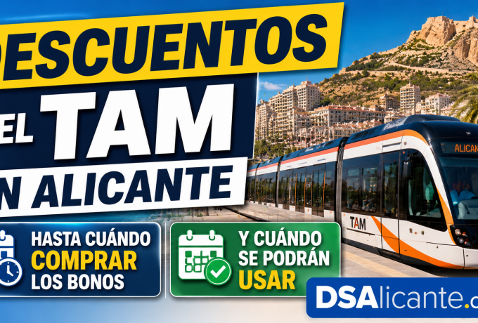 Descuentos TAM Alicante 2026 fechas y bonos