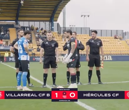 Hércules CF cae ante el Villarreal B y se queda sin playoff de ascenso en Primera RFEF
