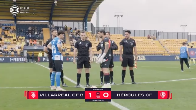 Hércules CF cae ante el Villarreal B y se queda sin playoff de ascenso en Primera RFEF