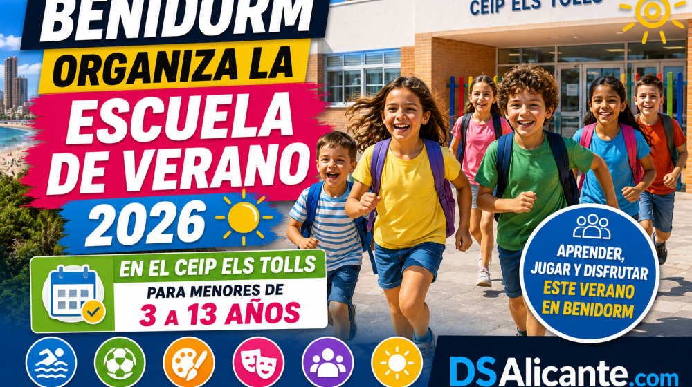 Escuela de Verano Benidorm 2026 en Els Tolls