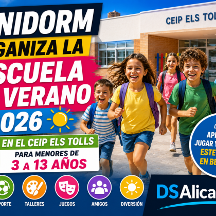 Escuela de Verano Benidorm 2026 en Els Tolls