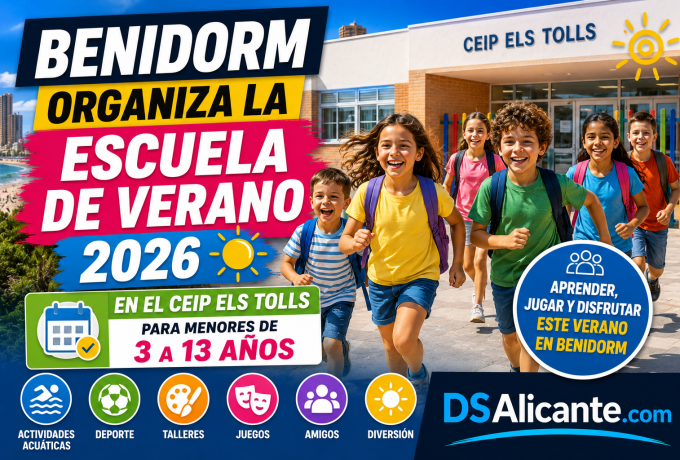 Escuela de Verano Benidorm 2026 en Els Tolls