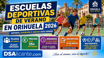 Escuela deportiva Orihuela verano 2026