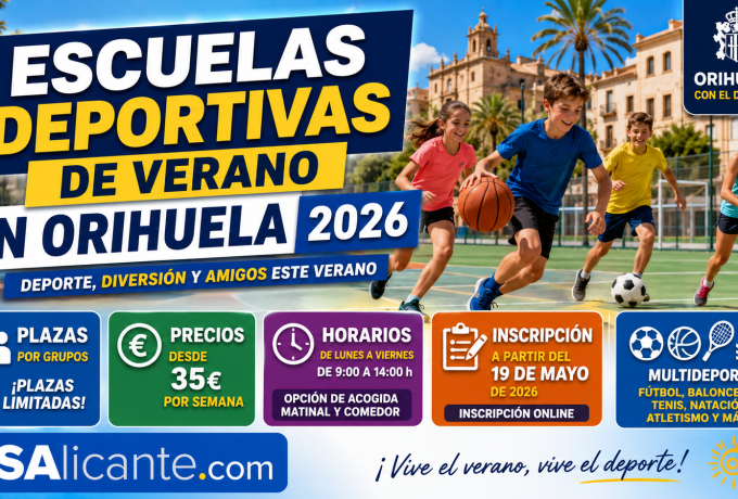 Escuela deportiva Orihuela verano 2026