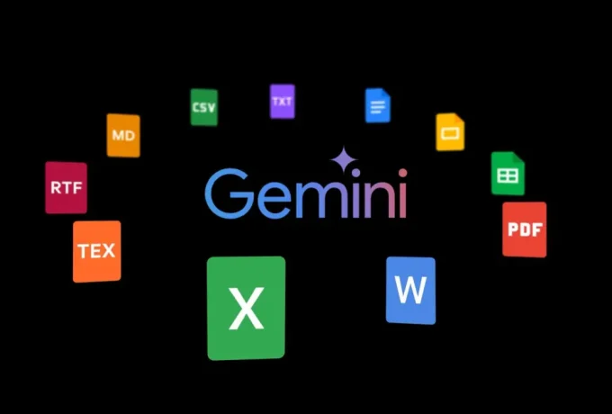 Gemini ya genera archivos PDF, Word y Excel